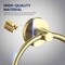 Kibi Circular Bathroom Towel Ring - Brush Gold KBA1406BG - alternate 7